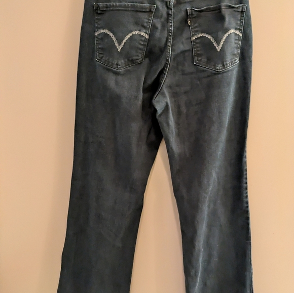 Levi's Perfectly Slimming boot cut 512 jeans 32*32 / 14 - Picture 3 of 10